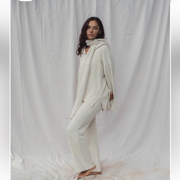 Indigo Luna Winterfall Pants in Cloud Cream - Picture 7 of 11